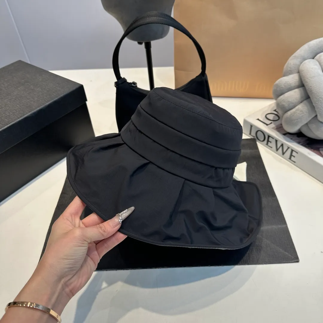 P70 Chanel bow bucket hat, ladylike style, head circumference 57cm