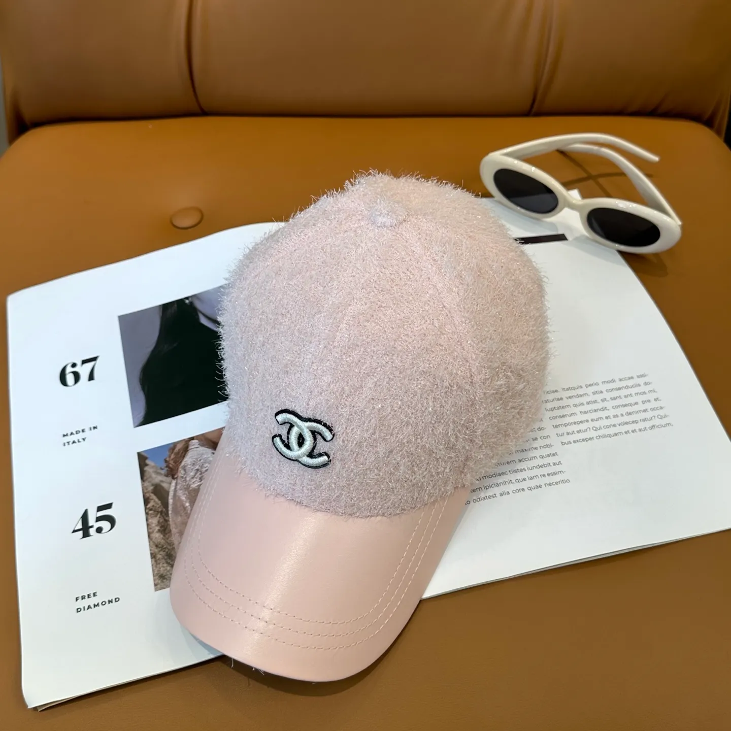 P76💛 Comes with dust bag [CHANEL Chanel] New autumn and winter small fragrance style baseball cap🧢, the big brand model is super easy to match, one that you can wear with your eyes closed