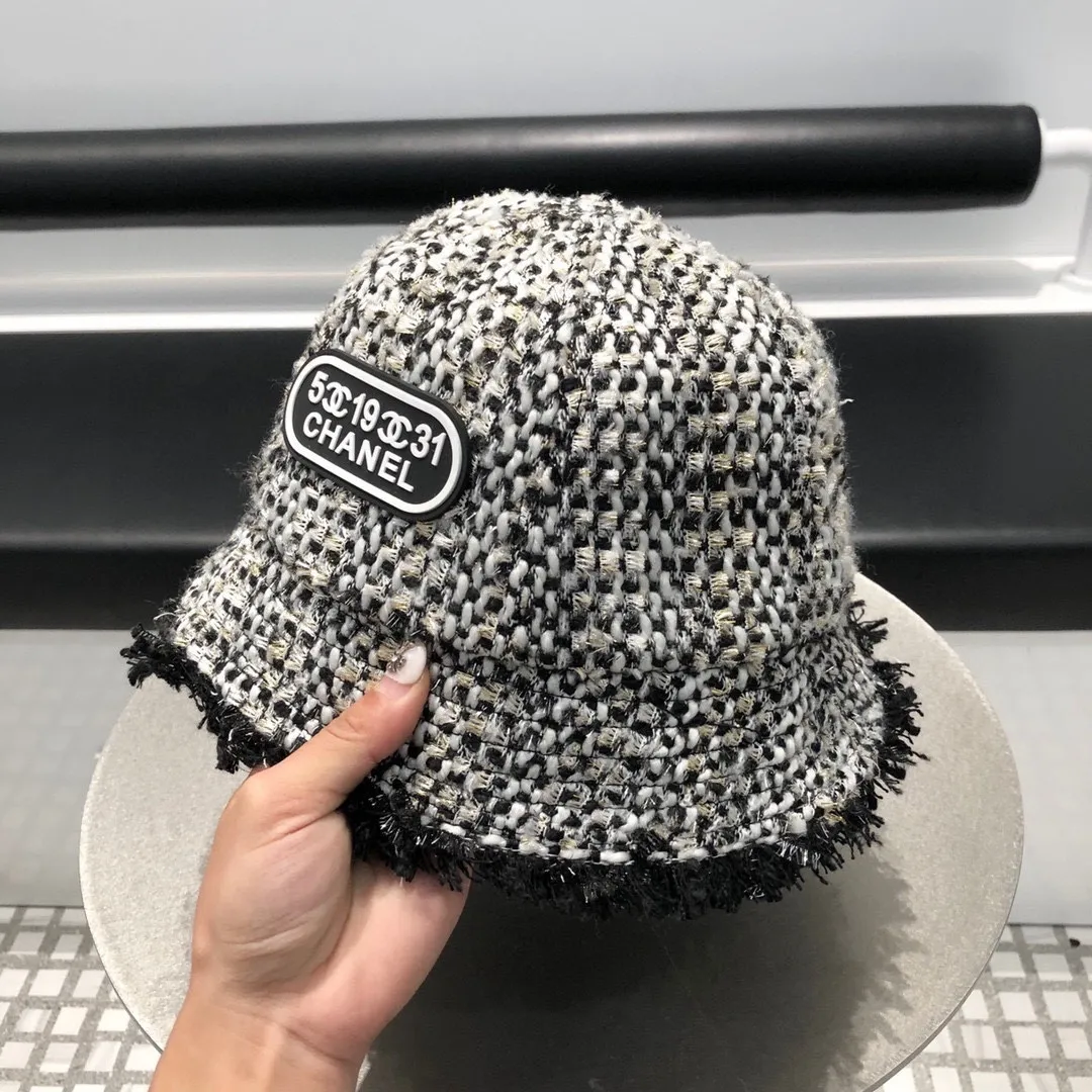 P150 Chanel Chanel 2020 new autumn and winter knitted bucket hat, high-end customization, a must-have for outfits