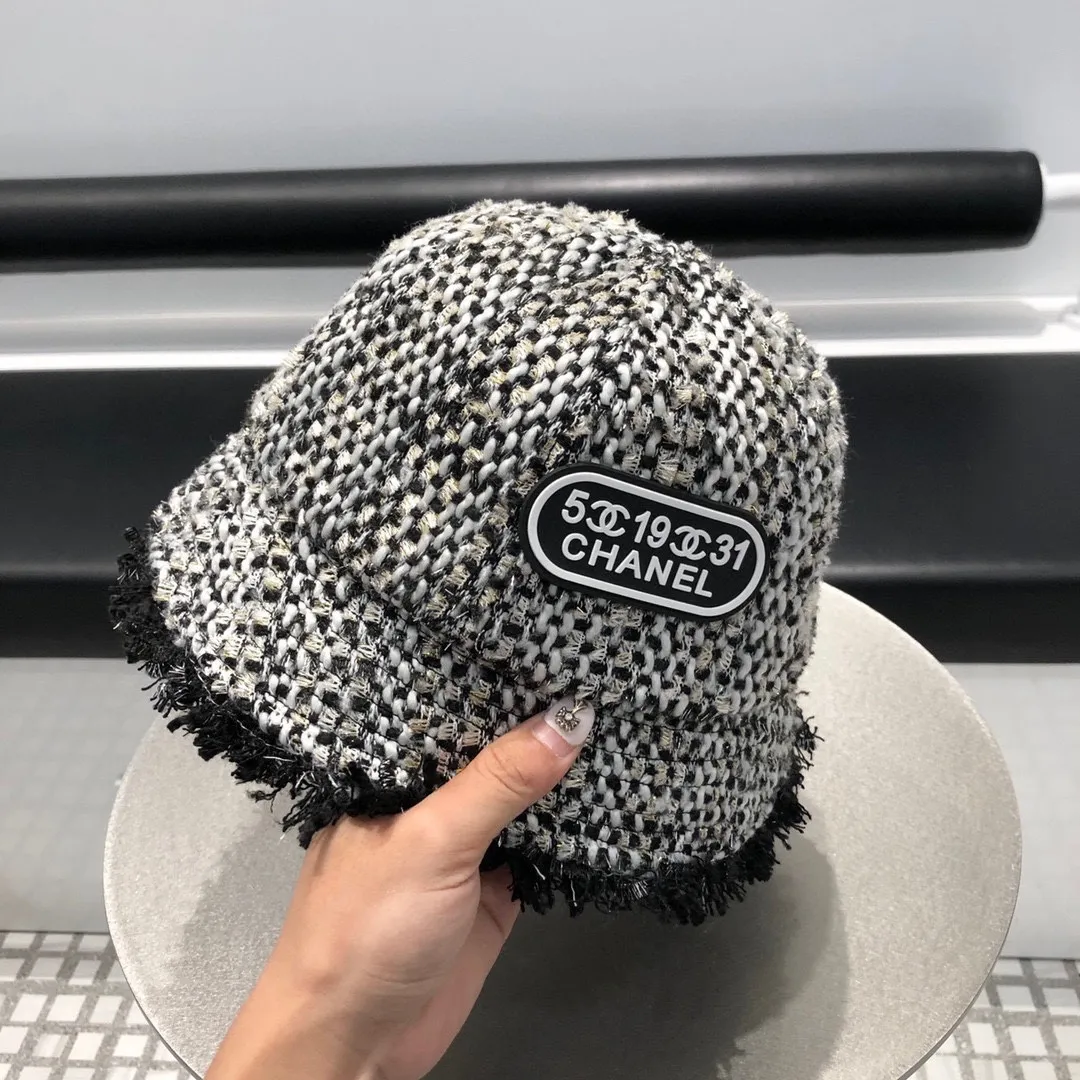 P150 Chanel Chanel 2020 new autumn and winter knitted bucket hat, high-end customization, a must-have for outfits