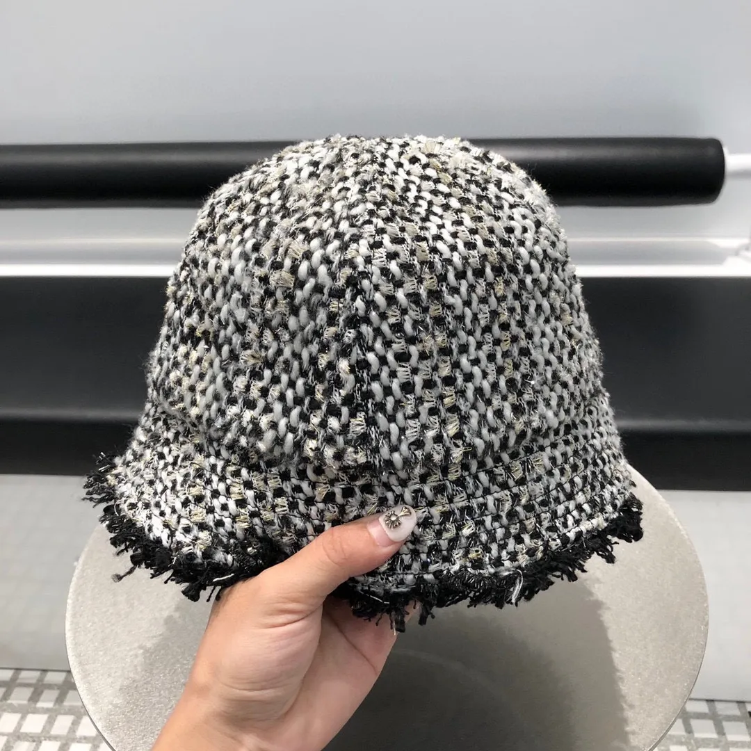 P150 Chanel Chanel 2020 new autumn and winter knitted bucket hat, high-end customization, a must-have for outfits
