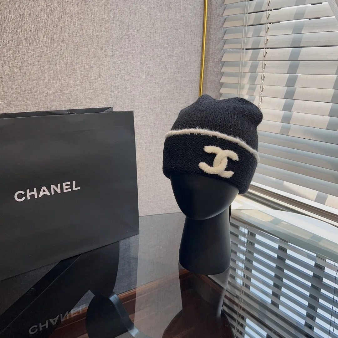 Special batch of 70 chanel 2023 Chanel autumn and winter one to one high version autumn and winter hat cold hat