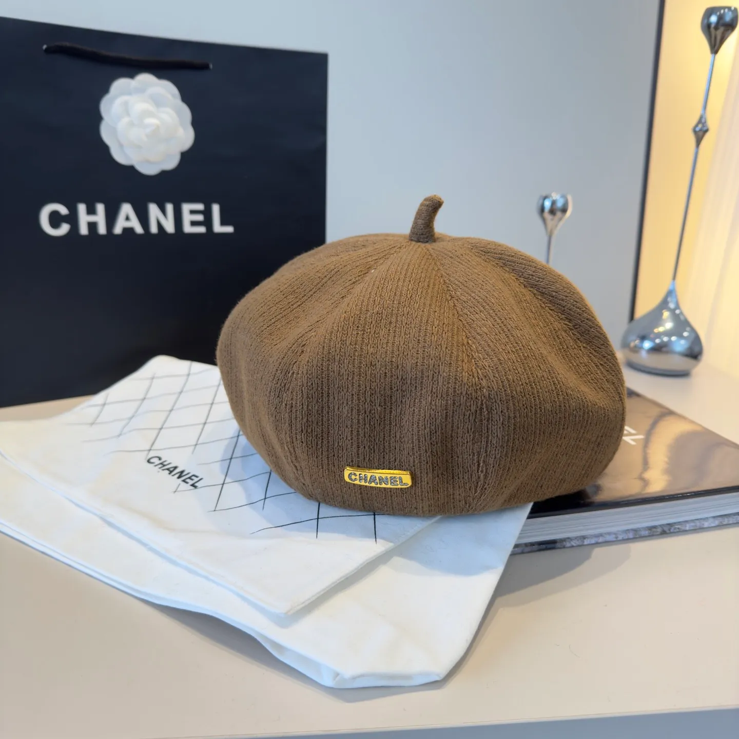 💰100¥ Chanel new beret head circumference 57cm