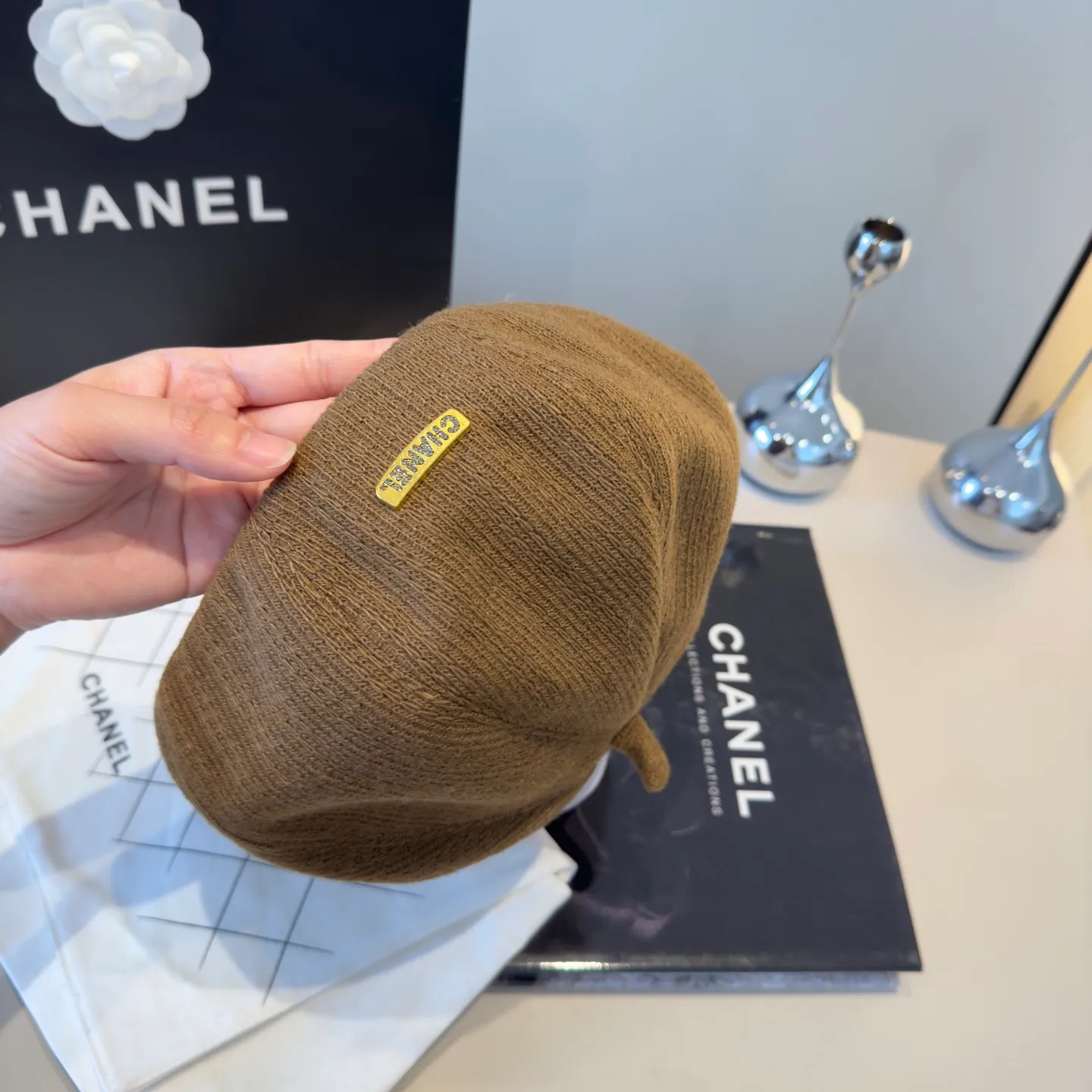 💰100¥ Chanel new beret head circumference 57cm