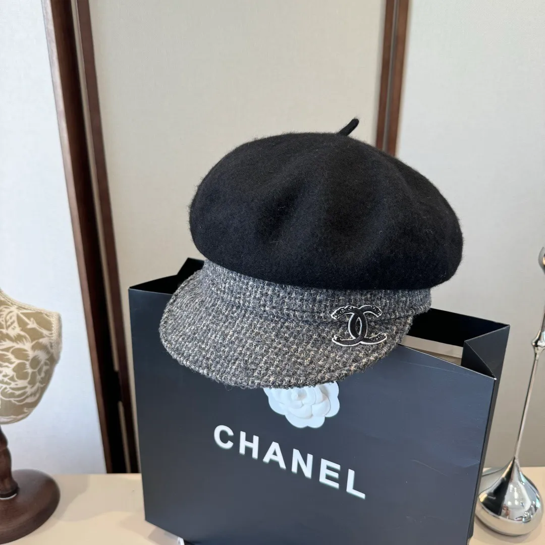 🉐170¥ Chanel new duck-bill military cap, advanced customization, head circumference 57cm