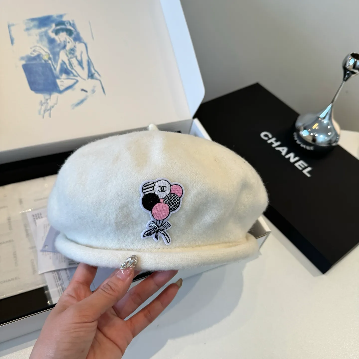 💰110¥ Chanel new beret