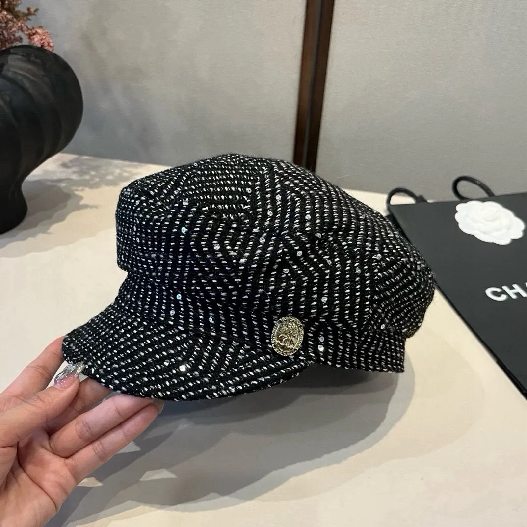 💰110¥ Chanel Chanel new duck tongue military cap, advanced customization, head circumference 57cm