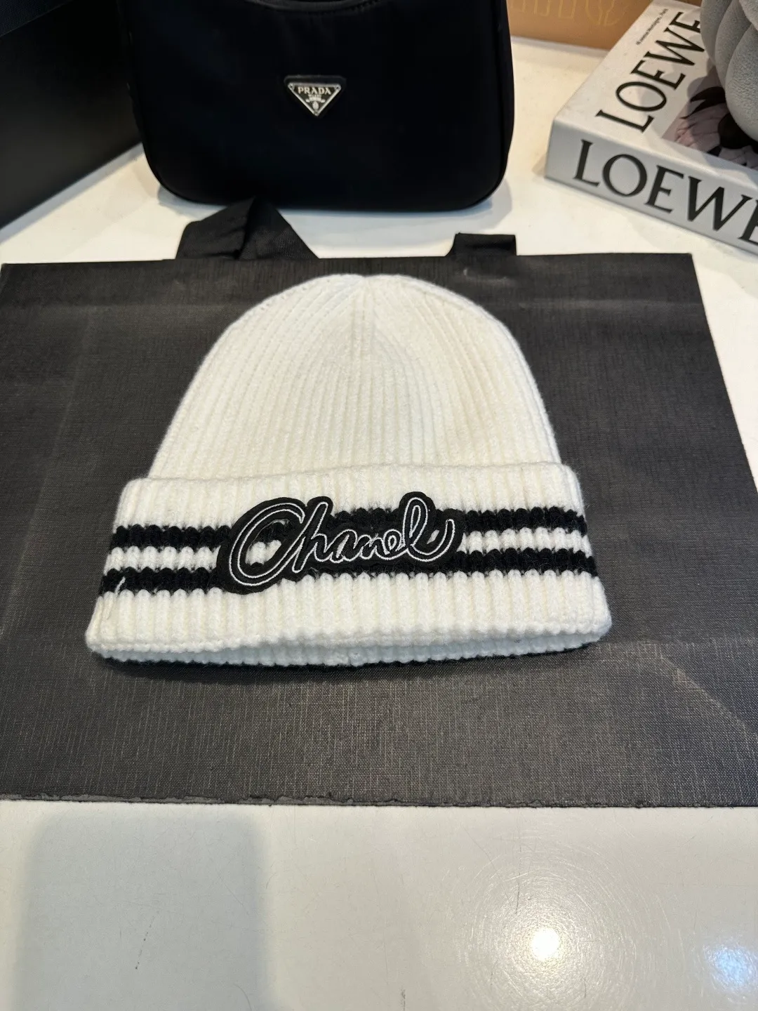 P50 Chanel CHANEL new wool hat, Xiaoxiang is classic and simple, fashionable and casual design, popular new product