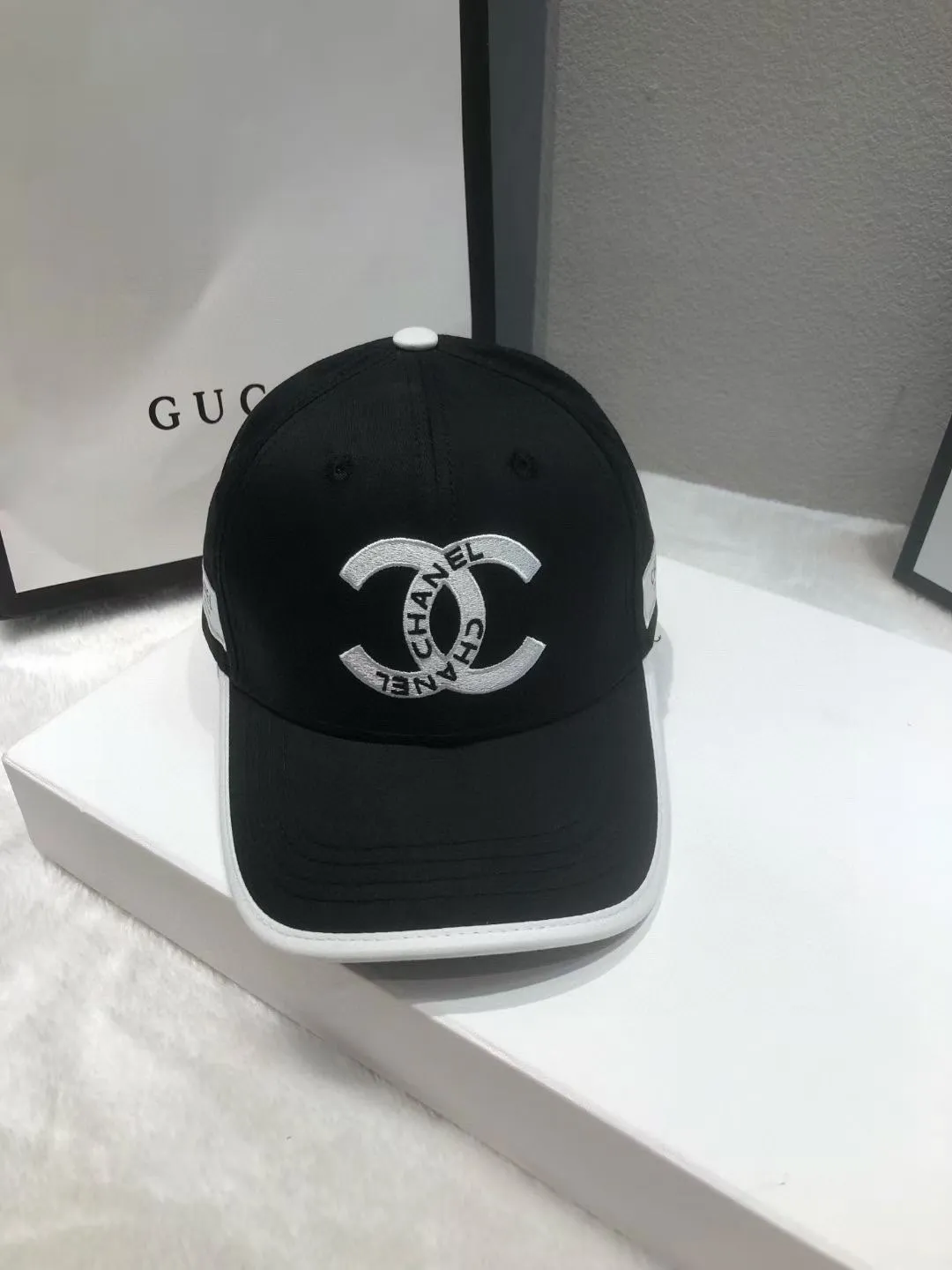 Special P60💛 Comes with dust bag [CHANEL Chanel] 2022 autumn and winter new embroidered simple baseball cap, new model shipped, big brand style is super easy to match, hurry up and get it!