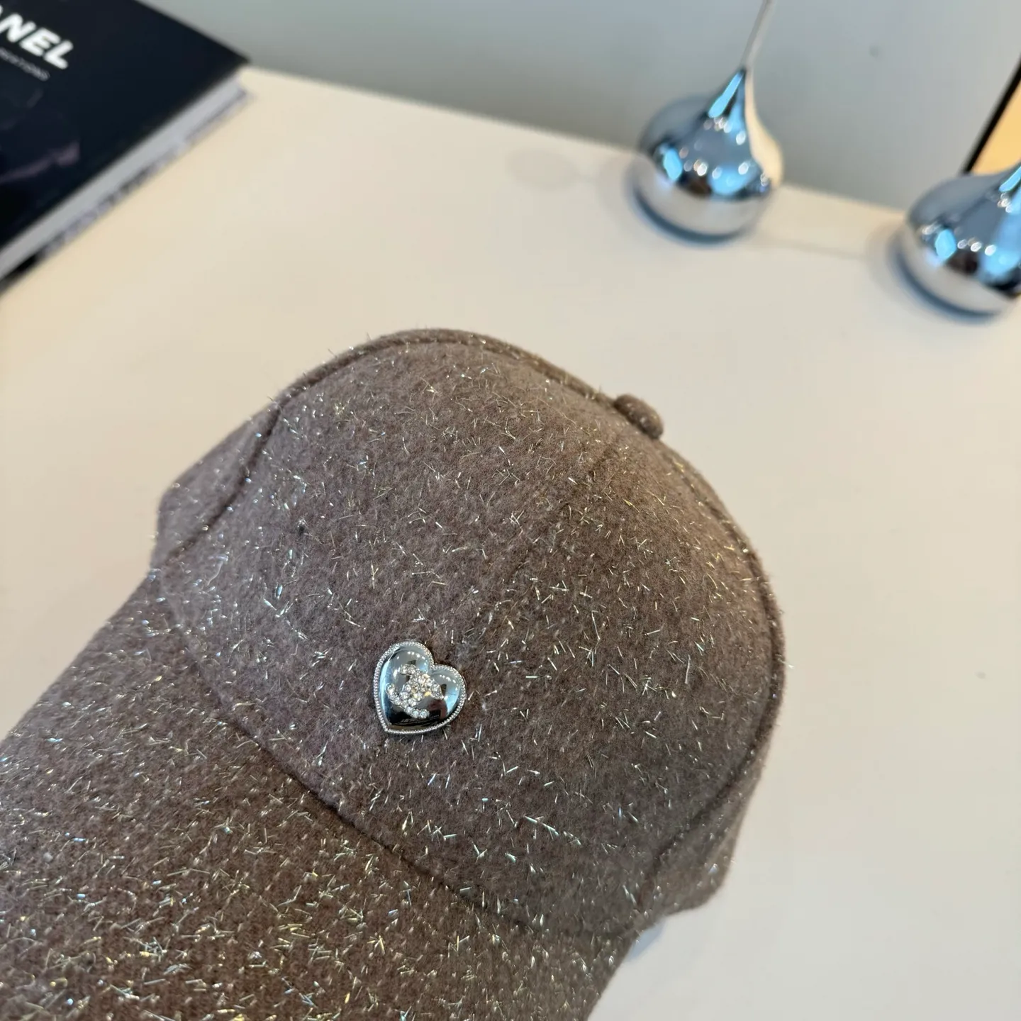 💰70¥ Chanel peaked cap, head circumference 57cm