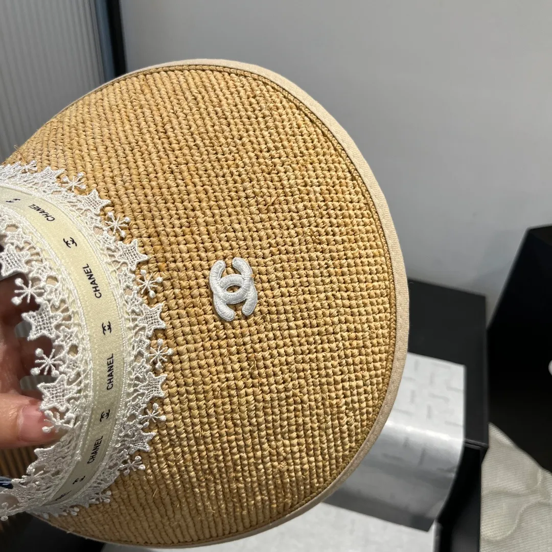 💰140¥ Chanel empty top sun hat