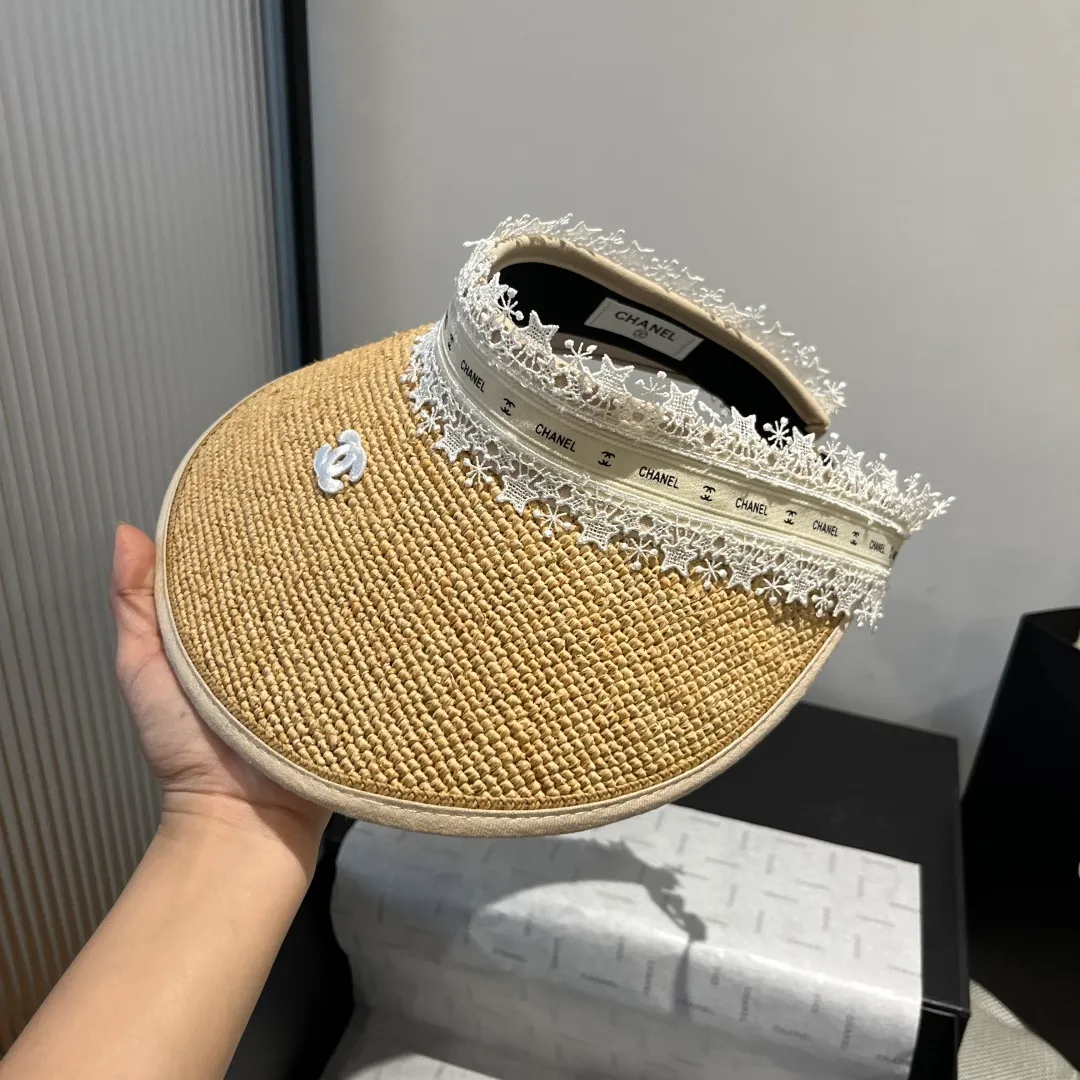 💰140¥ Chanel empty top sun hat