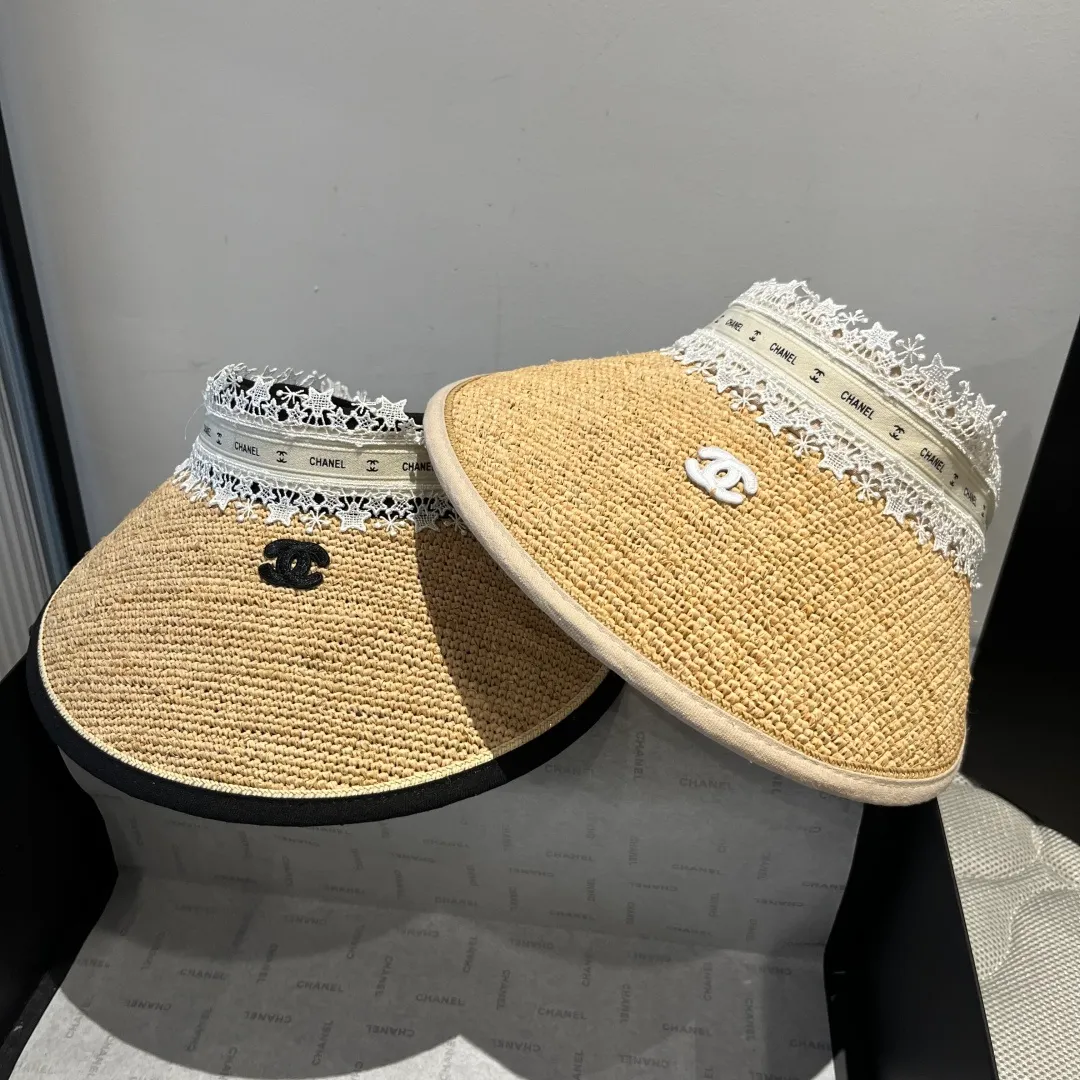 💰140¥ Chanel empty top sun hat