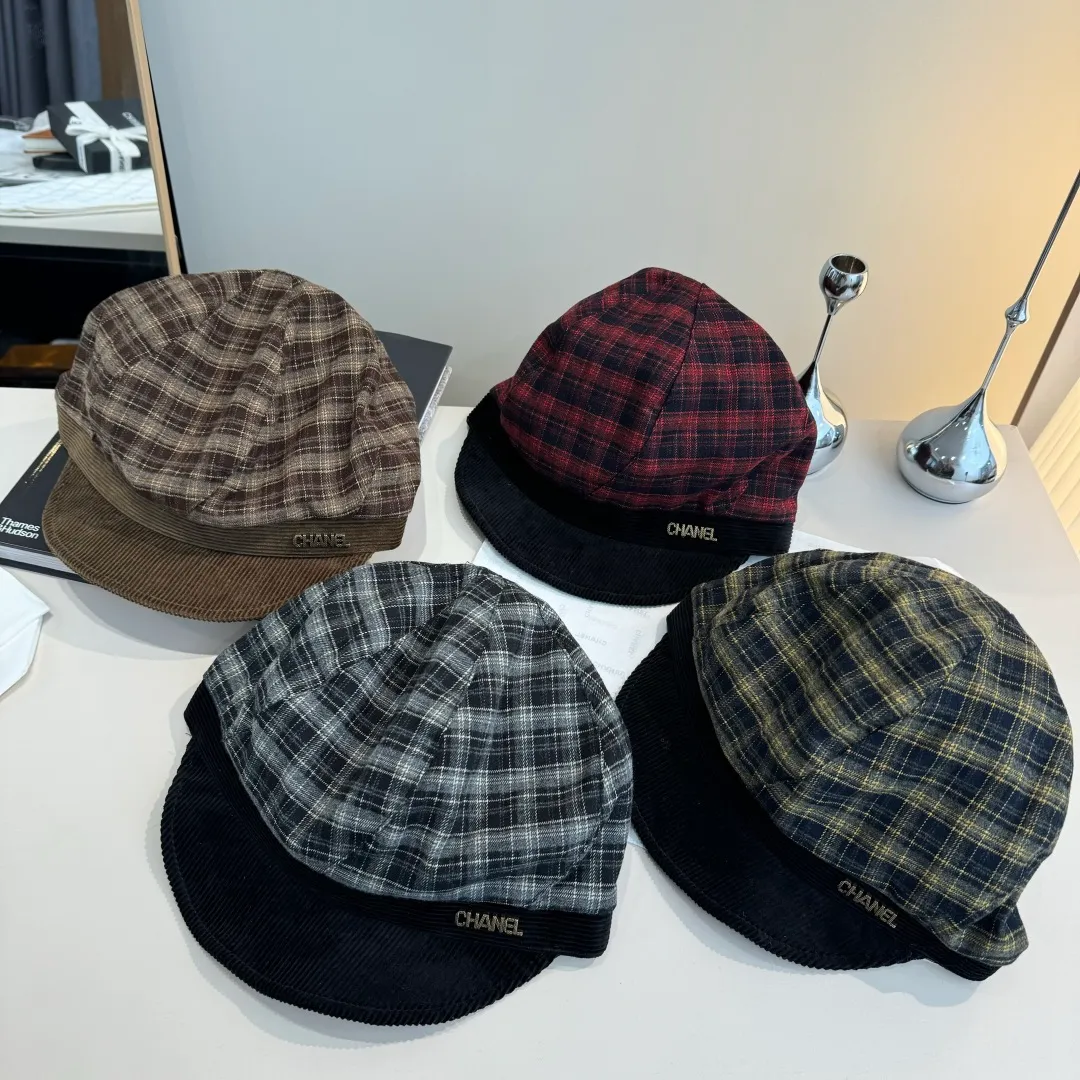 🉐150¥ Chanel new duck bill painter's hat, autumn and winter style, head circumference 57cm