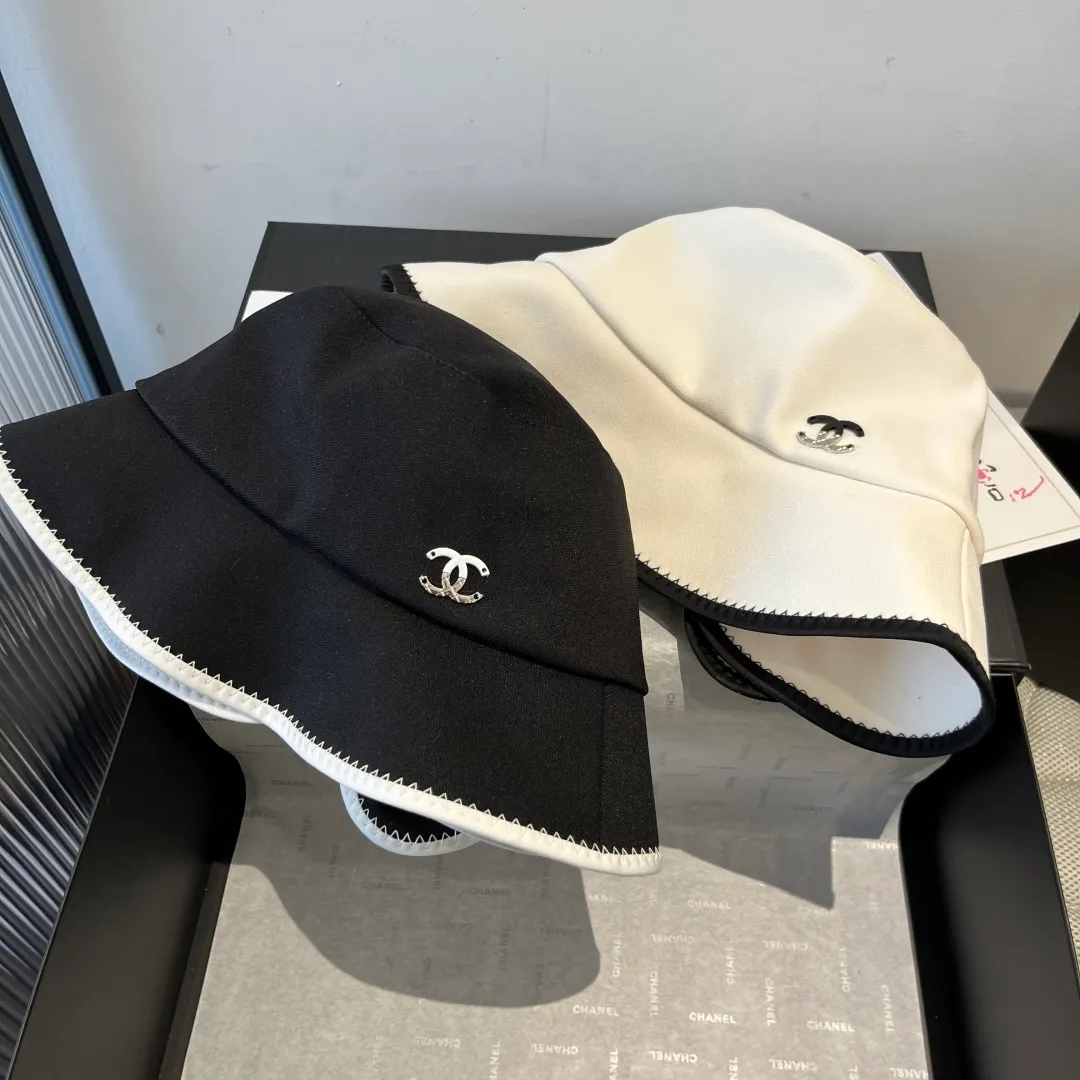 💰100¥ Chanel bow bucket hat, ladylike style, head circumference 57cm