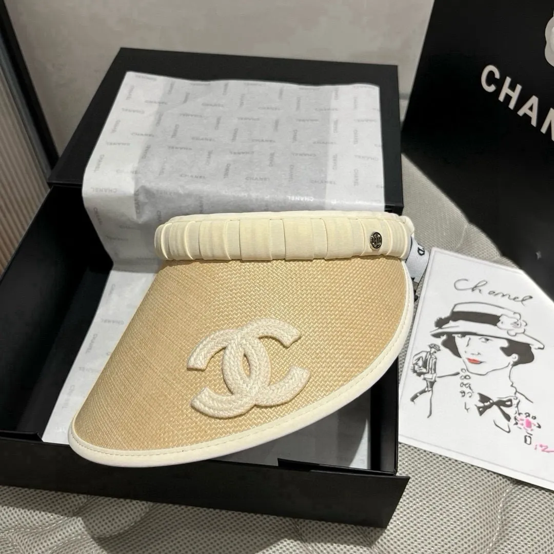 💰80¥ Chanel new headband sun hat
