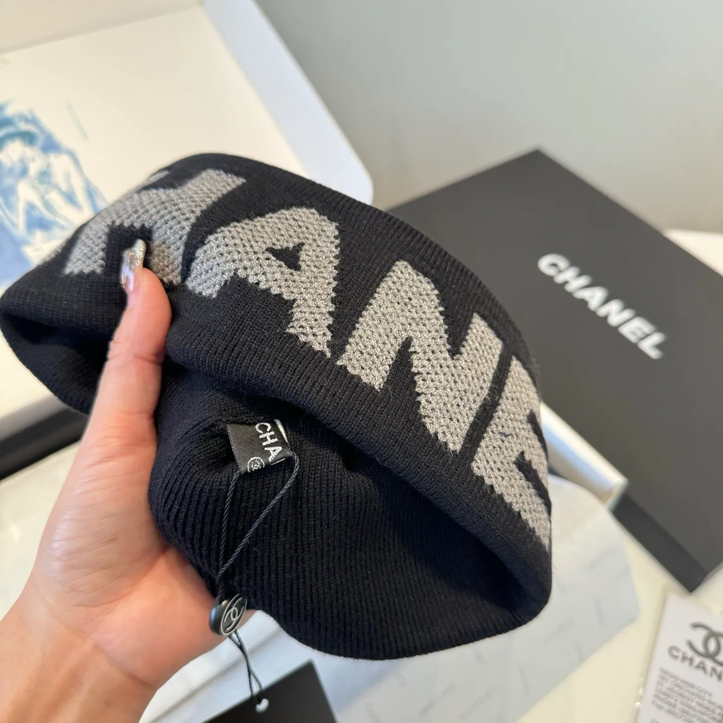 💰70¥ Chanel knitted beanie