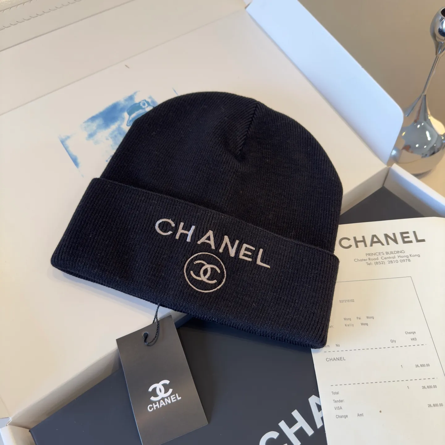 💰70¥ Chanel knitted beanie