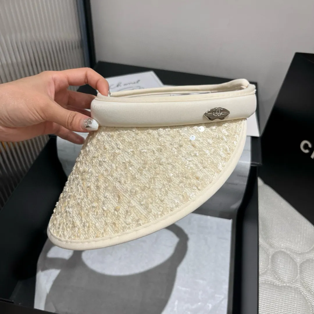 💰90¥ Chanel sequin headband, sun hat