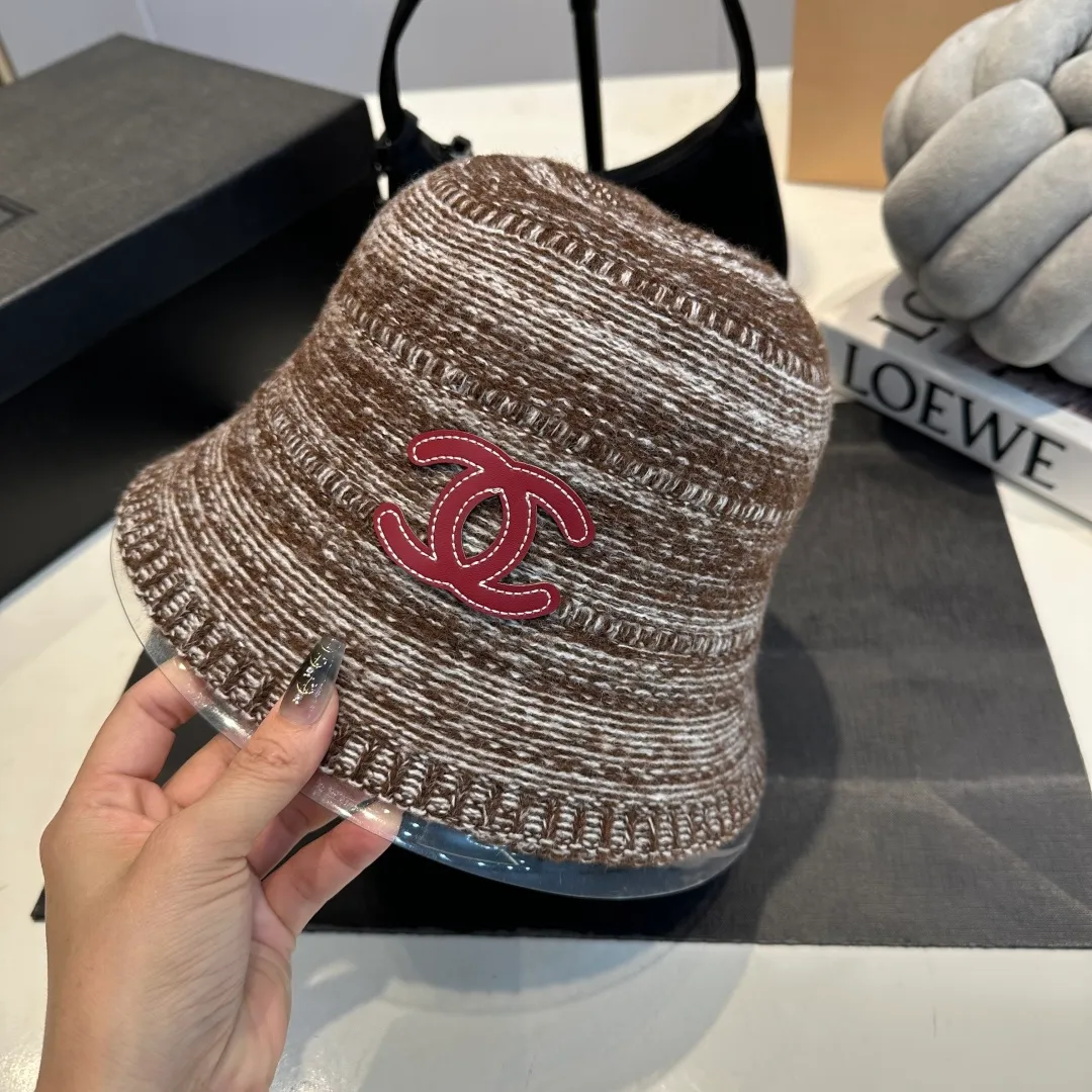 P60 CHANEL Chanel 2025 autumn and winter new style wool cashmere bucket hat, 🔆Quality goddess style ~ a must-have for going out on the street