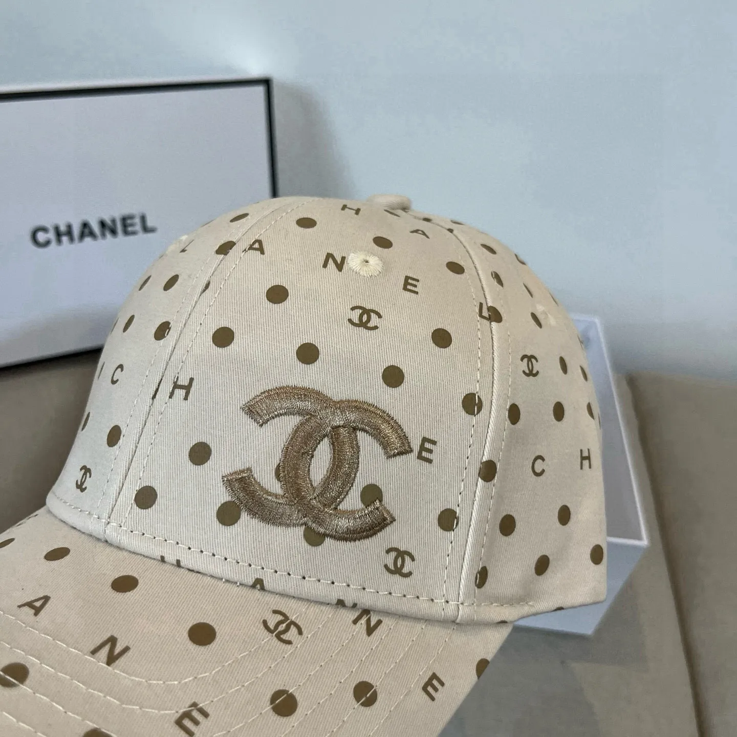P70 CHANEL Chanel 2025 new small fragrance style big-name baseball cap, counter classic style, unisex, head circumference 57, four colors available