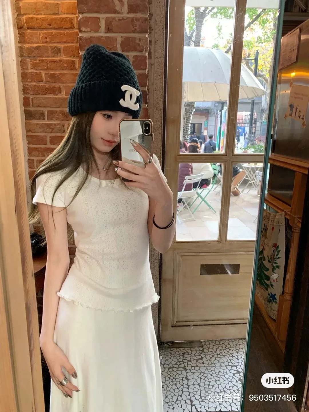 💰70¥ Chanel knitted beanie