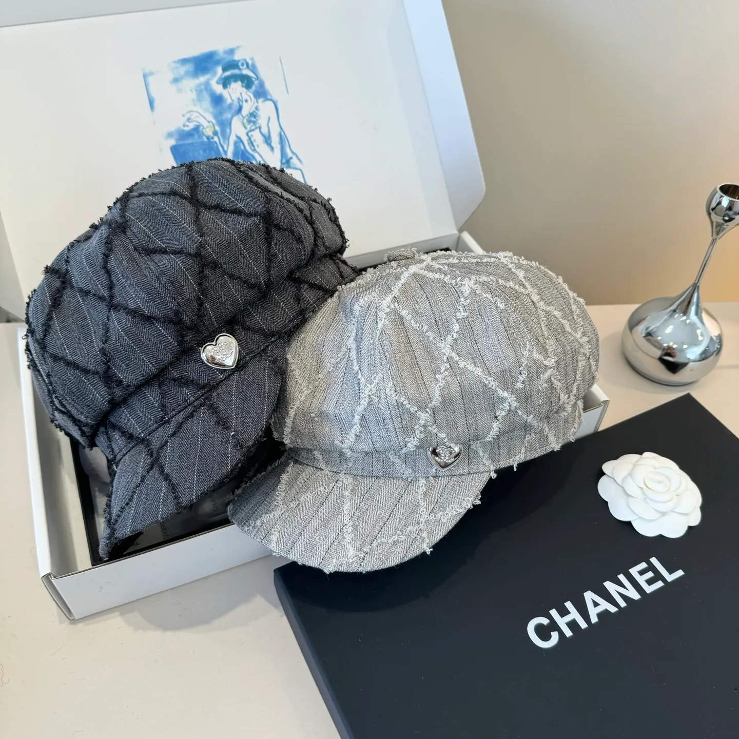 💰100¥ Chanel new duck bill painter's hat, head circumference 57cm