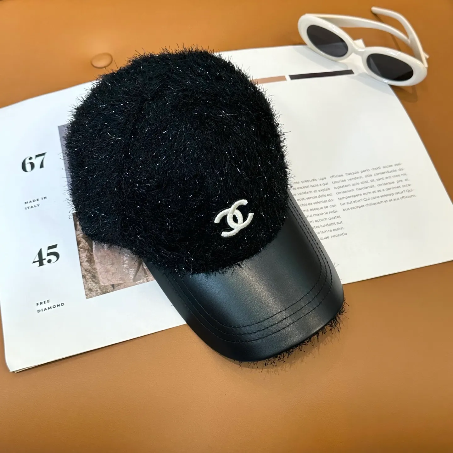 P60💛 Comes with dust bag [CHANEL Chanel] New autumn and winter small fragrance style baseball cap🧢, the big brand model is super easy to match, one that you can wear with your eyes closed