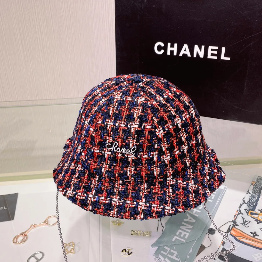 P70 Chanel Chanel 2023 autumn and winter new lady style fisherman hat, foldable, easy to carry when traveling, head circumference 57cm