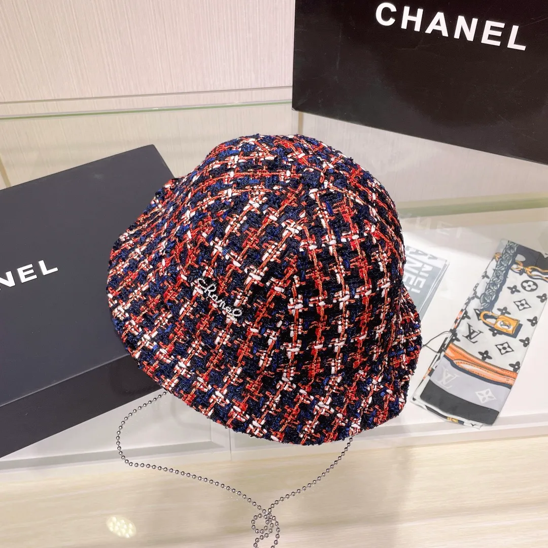 P70 Chanel Chanel 2023 autumn and winter new lady style fisherman hat, foldable, easy to carry when traveling, head circumference 57cm