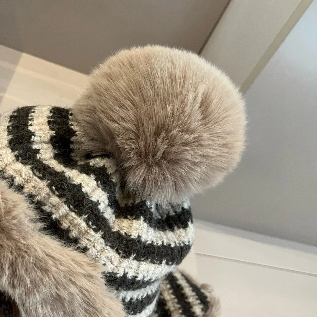 💰120¥ Chanel new ear protection hat, thickened and warm