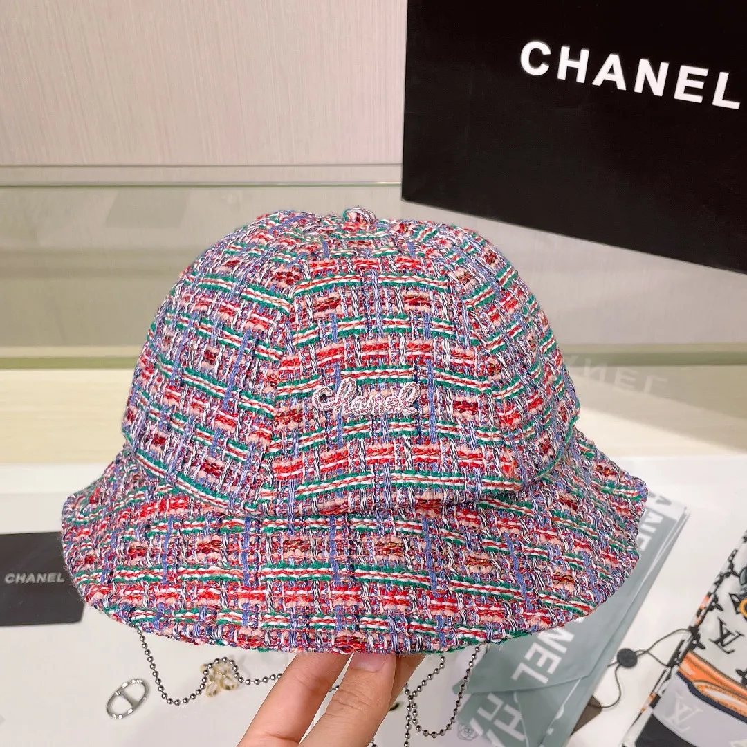 P70 Chanel Chanel 2023 autumn and winter new lady style fisherman hat, foldable, easy to carry when traveling, head circumference 57cm