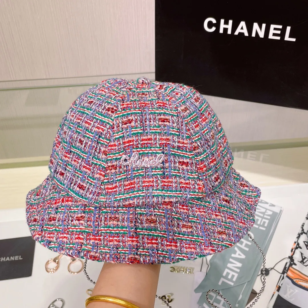 P70 Chanel Chanel 2023 autumn and winter new lady style fisherman hat, foldable, easy to carry when traveling, head circumference 57cm