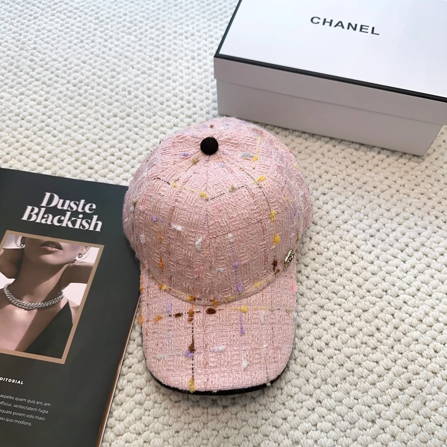 P50 CHANEL Chanel new autumn and winter baseball cap, simple and elegant👈🏻👍casual and fashionable👩trendy and stylish👍Versatile style!