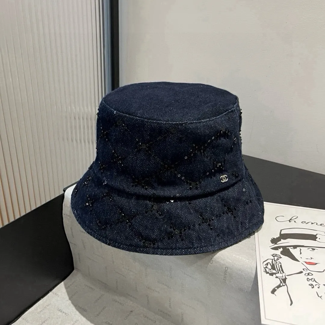 💰90¥ Chanel original bucket hat, advanced customization, 2025 new style, head circumference 57cm