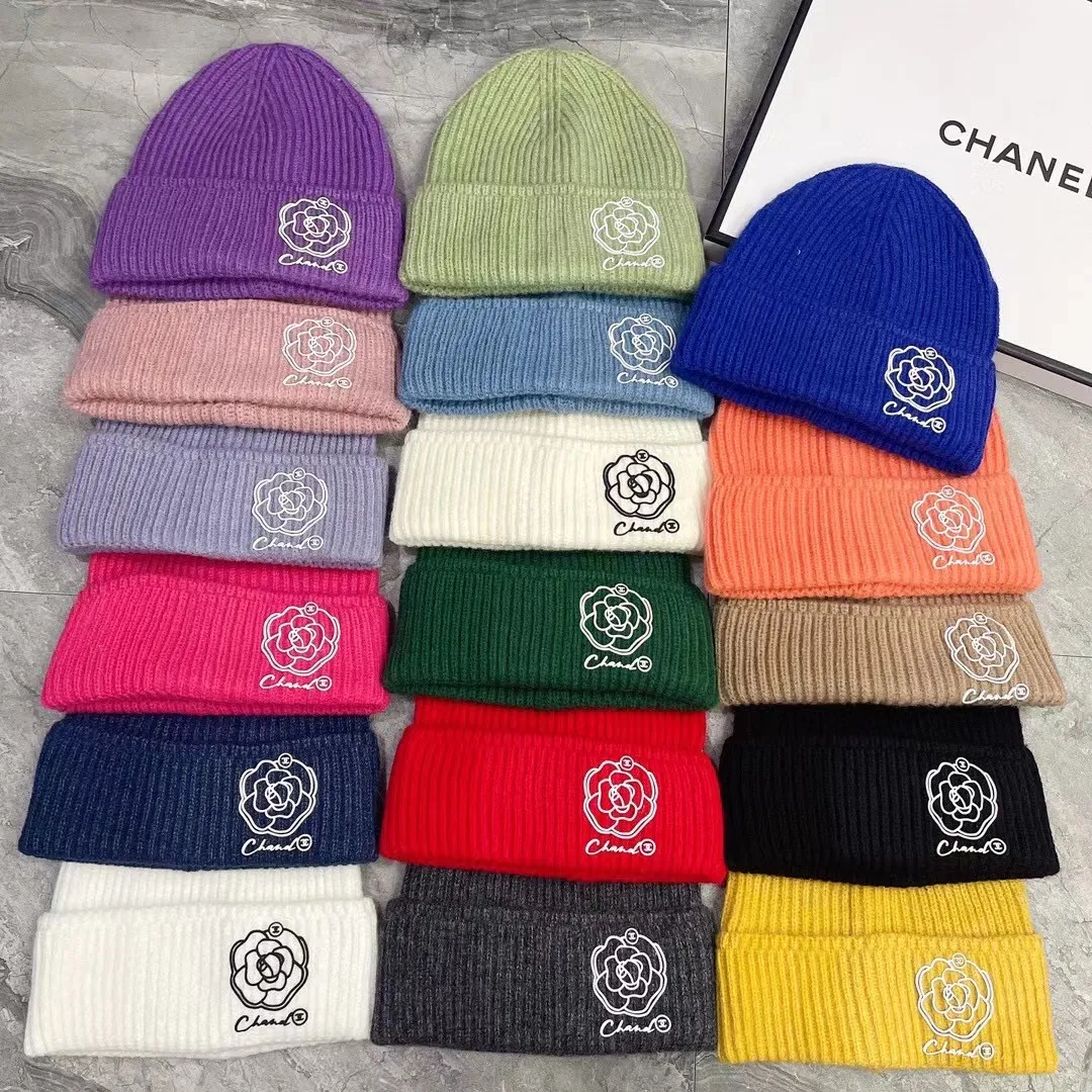 Special price P50💛 Comes with dust bag [CHANEL Chanel] 2022 autumn and winter new simple woolen hat, super hot 💖 first-class texture, very easy to match when going out!