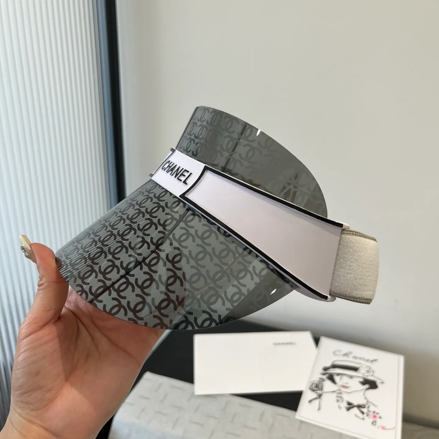 💰130¥ Chanel lens sun hat, advanced customization, adjustable, a must-have item for fashion bloggers