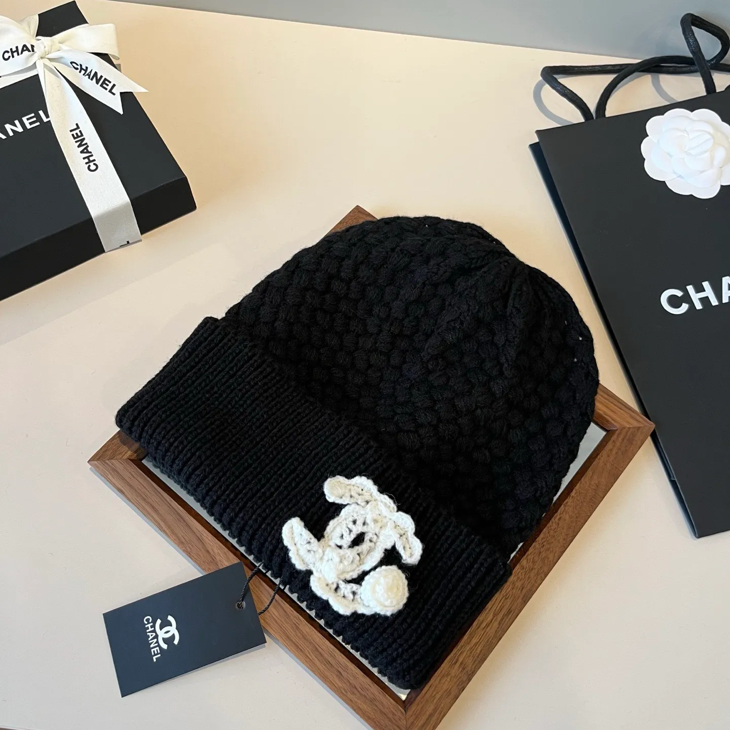 💰70¥ Chanel knitted beanie