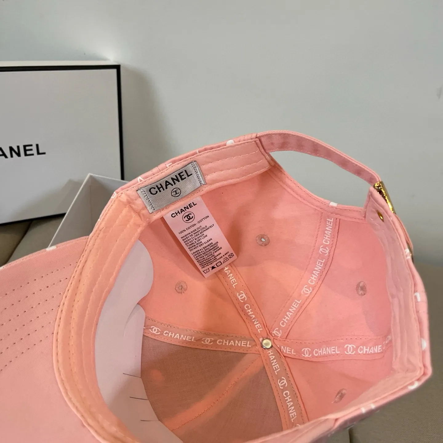 💰70 CHANEL Chanel 2025 new small fragrance big-name baseball cap, counter classic style, unisex, head circumference 57, four colors available