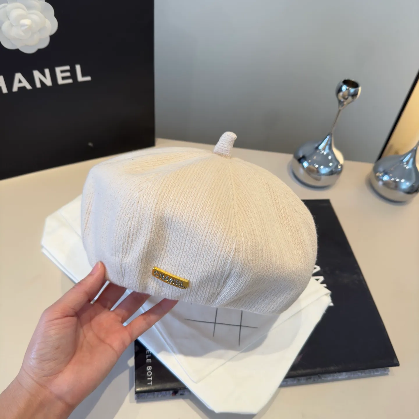 💰100¥ Chanel new beret head circumference 57cm