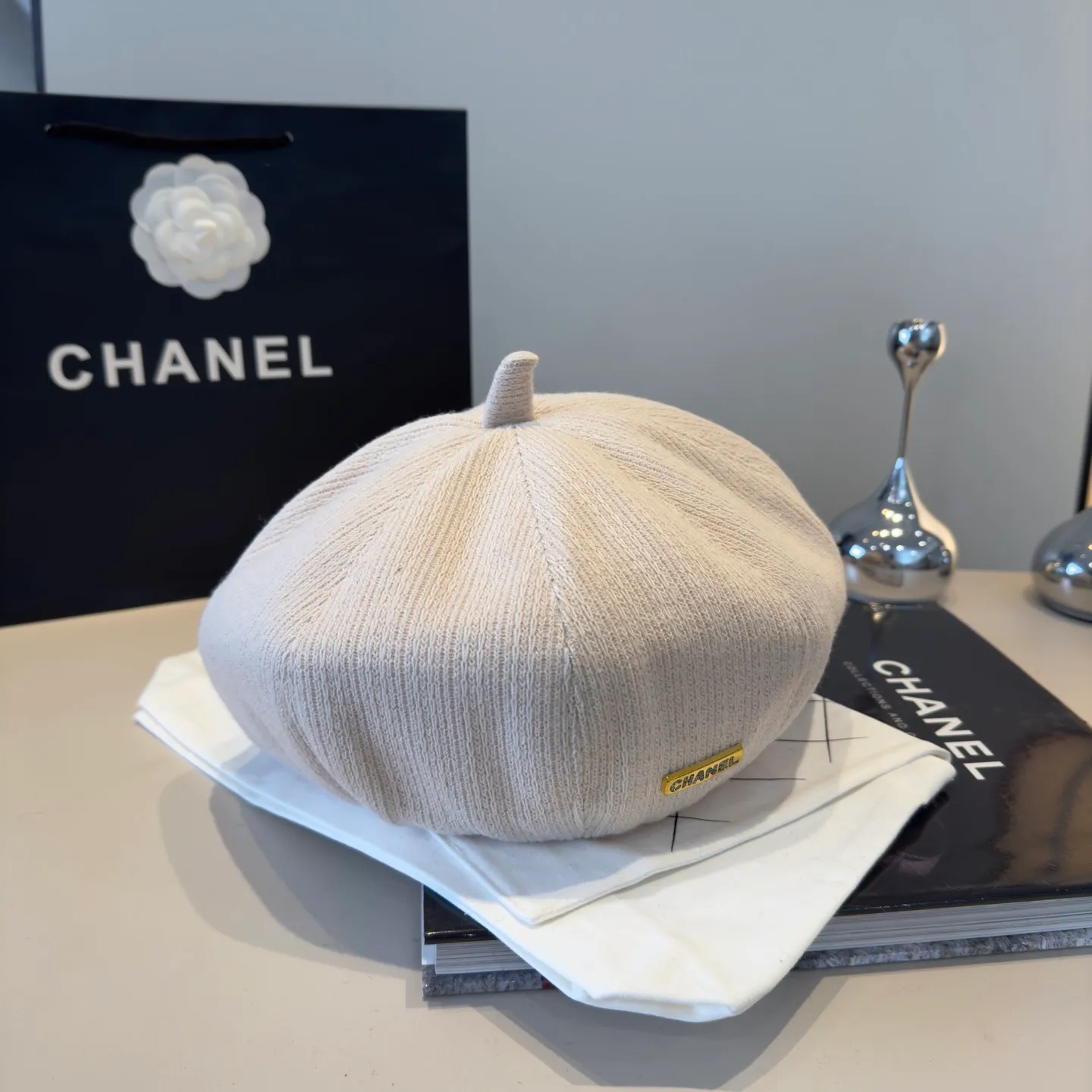 💰100¥ Chanel new beret head circumference 57cm