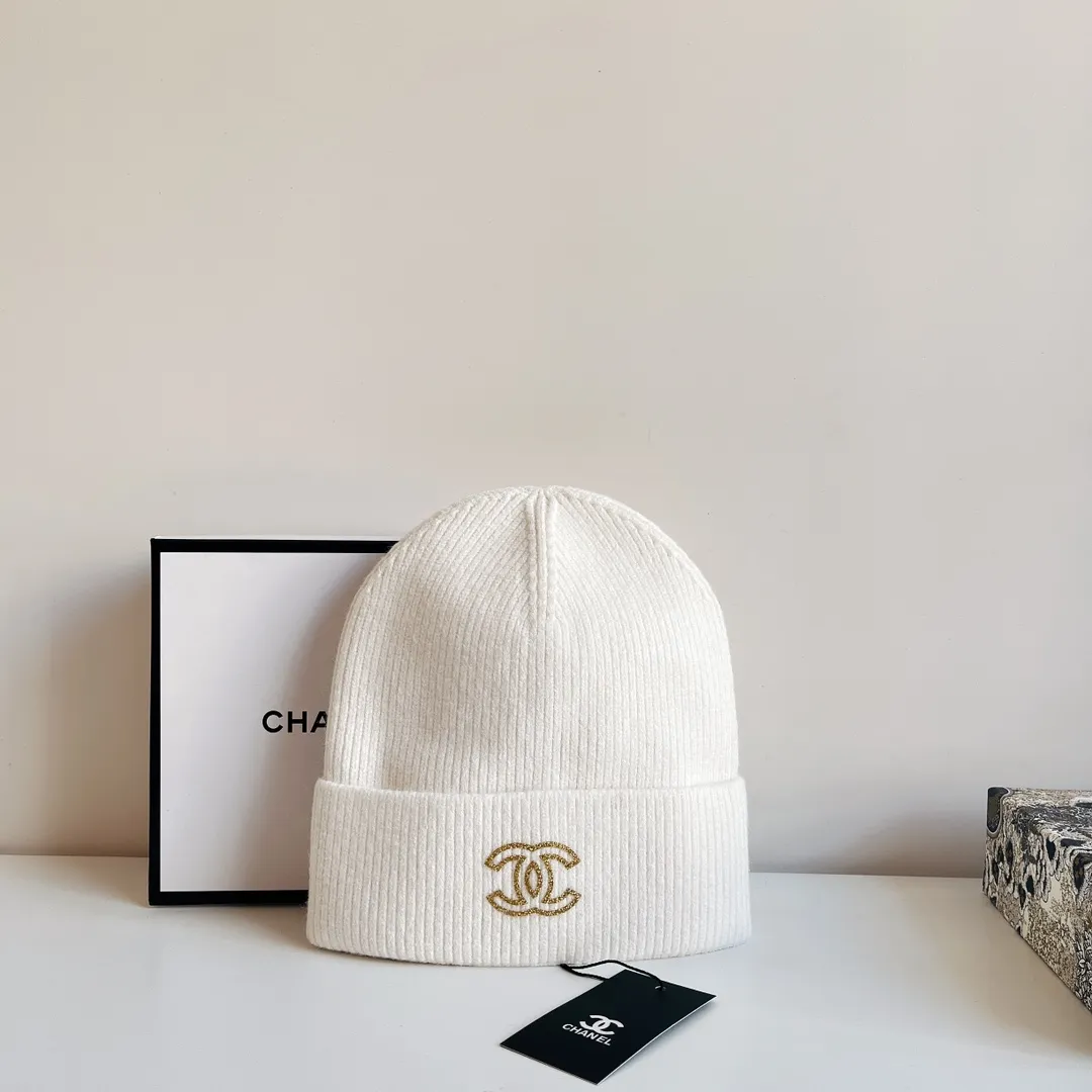 Special P60💛 Comes with dust bag [CHANEL Chanel] 2021 autumn and winter new small fragrance style wool hat, super popular 💖 first-class texture, very easy to match on the street!