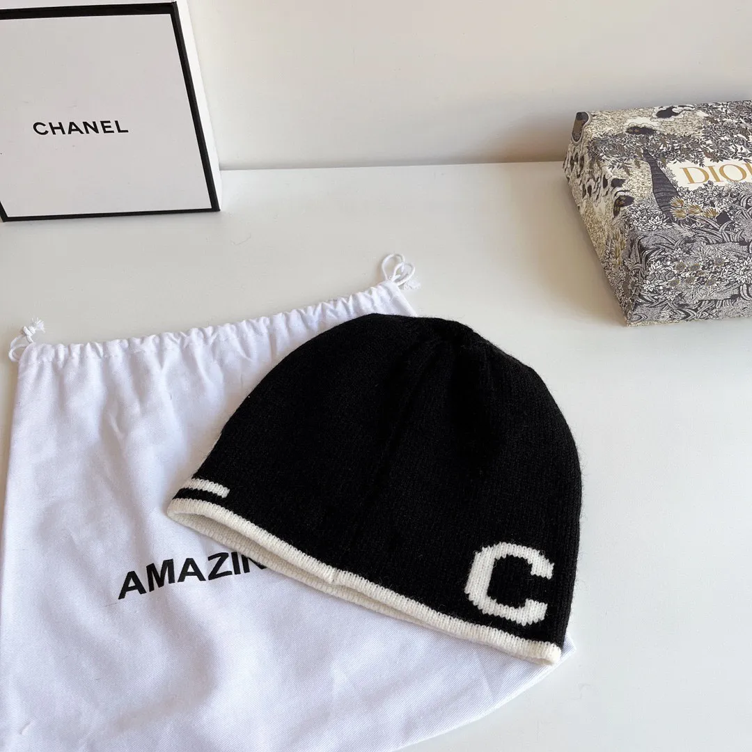 Special P60💛 Comes with dust bag [CHANEL Chanel] 2021 autumn and winter new style small fragrance style wool hat, super popular 💖 first-class texture, super easy to match on the street!