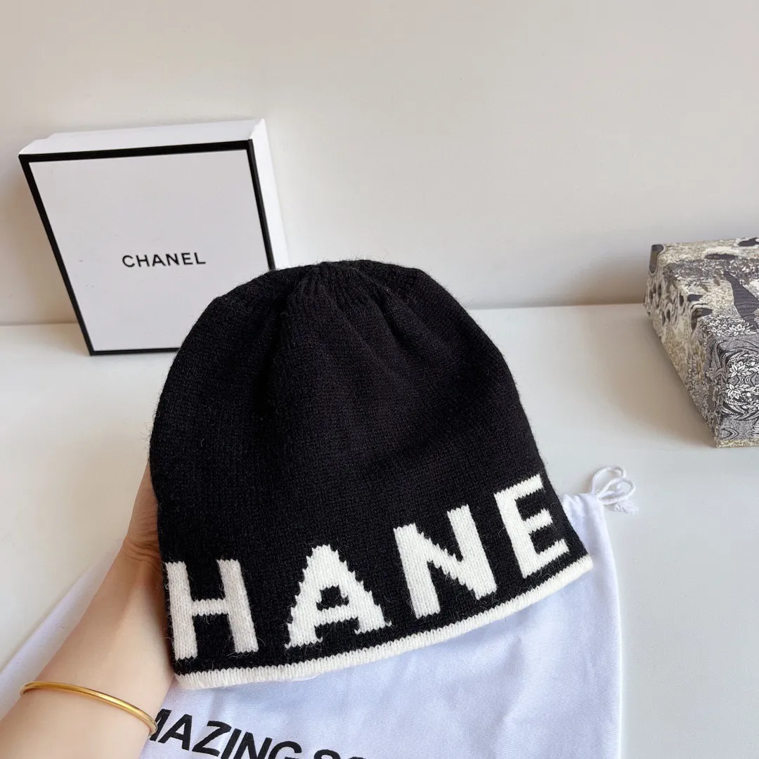 Special P60💛 Comes with dust bag [CHANEL Chanel] 2021 autumn and winter new style small fragrance style wool hat, super popular 💖 first-class texture, super easy to match on the street!