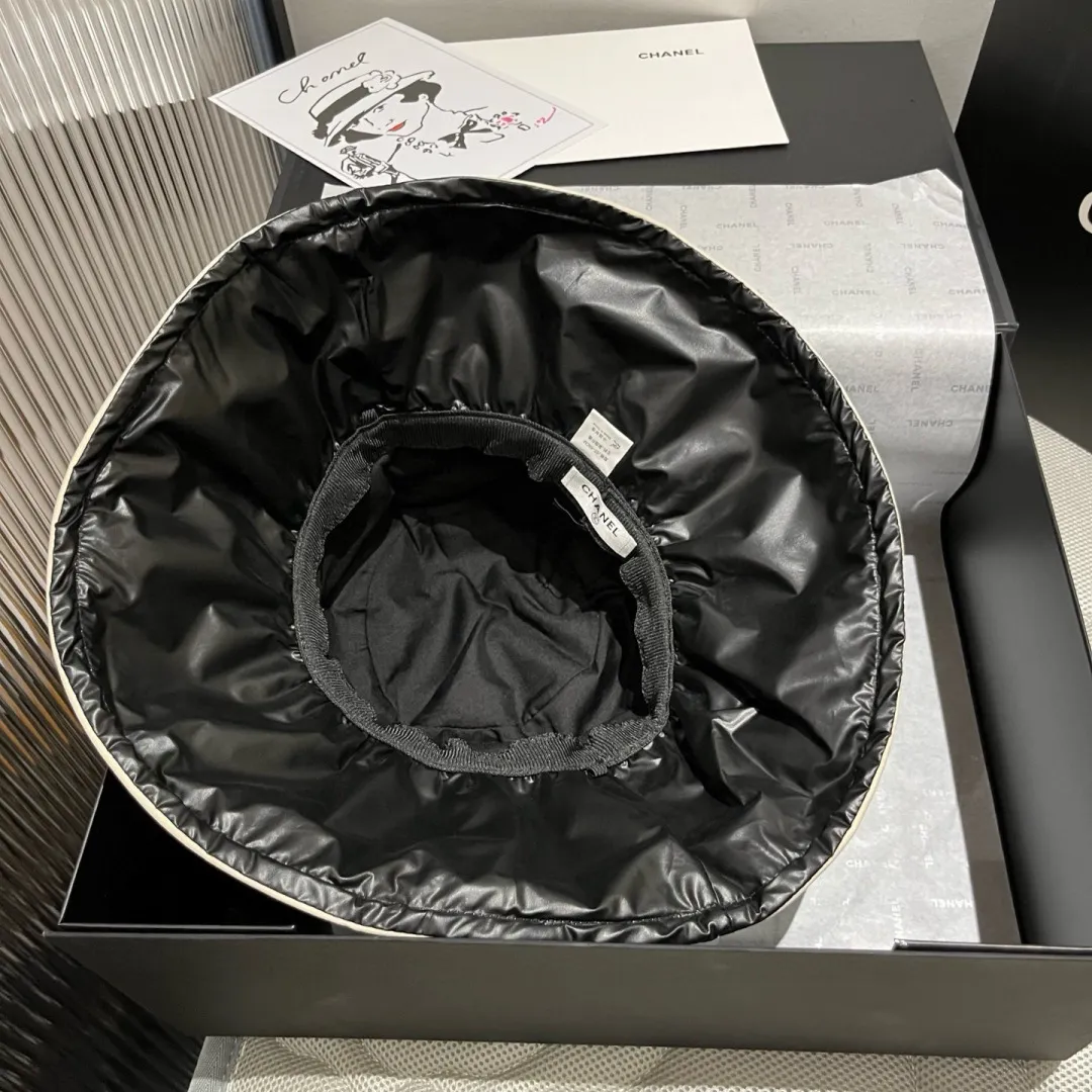 💰100¥ Chanel sunshade bucket hat, foldable, head circumference 57cm