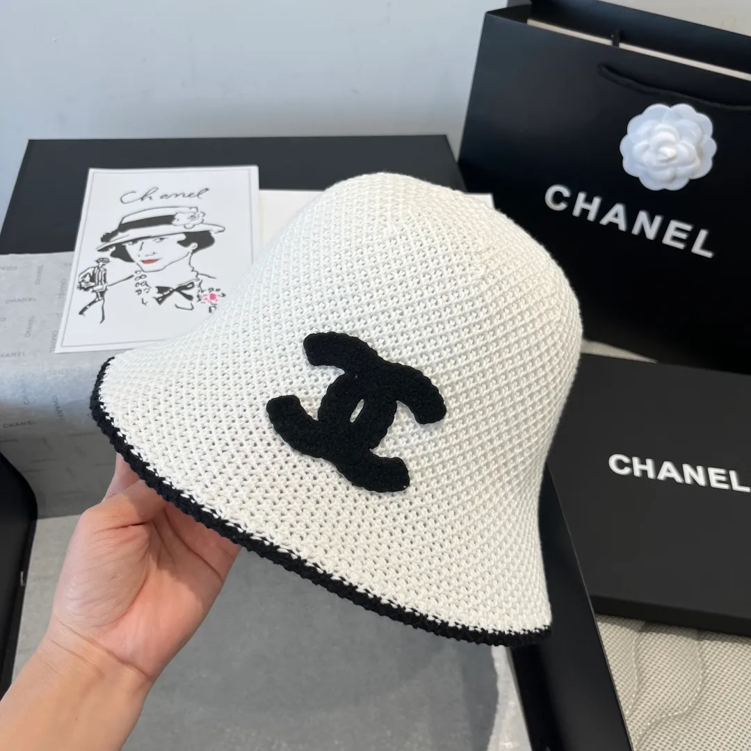 💰100¥ Chanel new bucket hat, head circumference 57cm