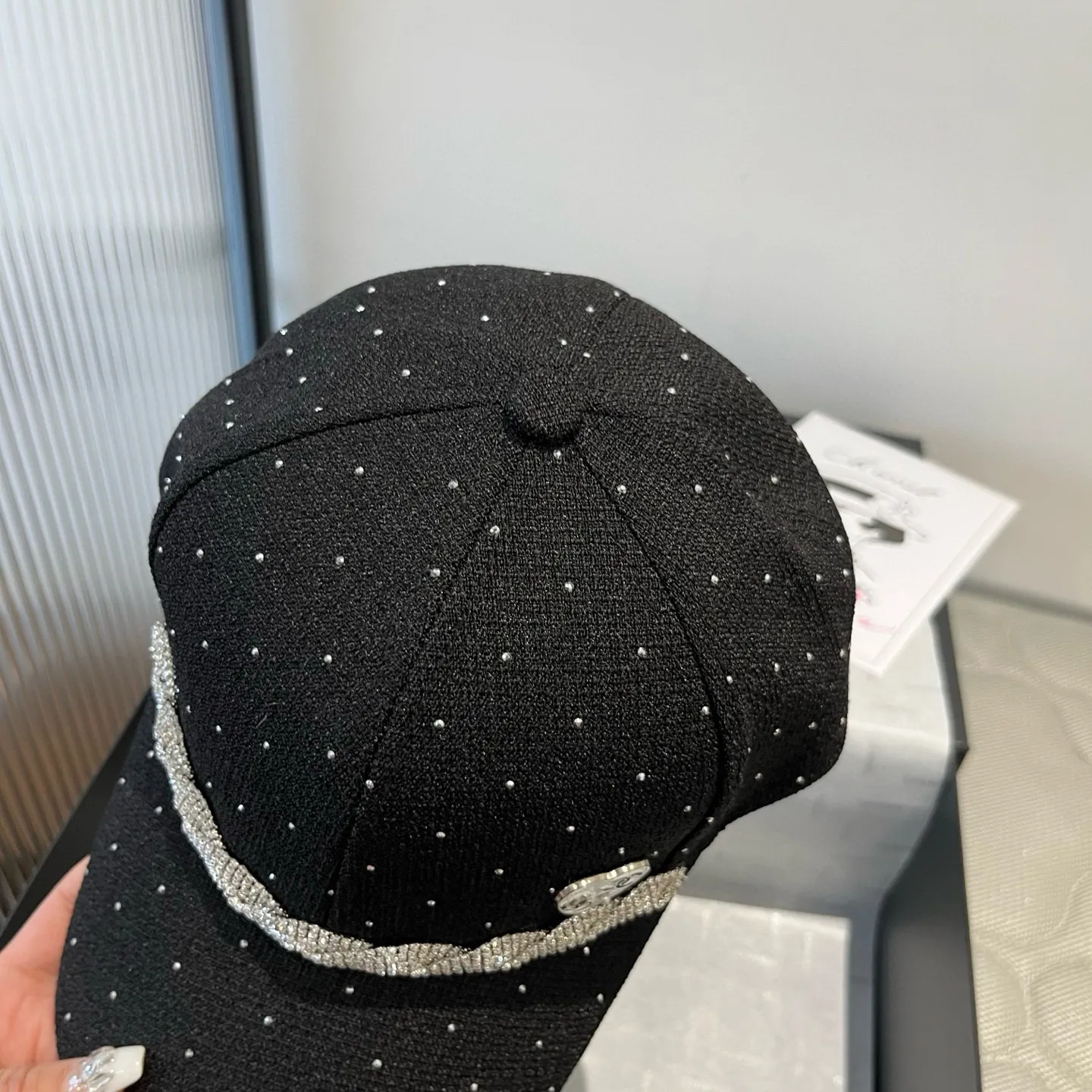 💰100¥ Chanel peaked cap, high-end and elegant, head circumference 57cm