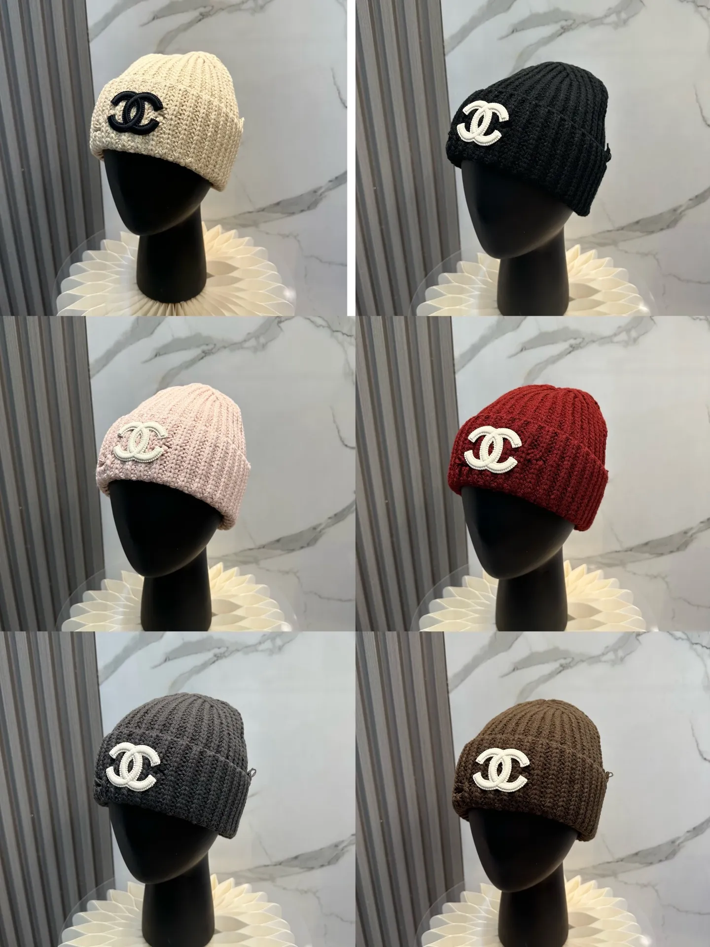 P60 comes with dust bag 🌺 [CHANEL] New knitted hat, Xiaohongshu, the main recommendation of major Internet celebrities! Thicker and warmer, fashionable and popular🌸First-class texture, the best brand for keeping warm in autumn and winter, order now, limited quantity available