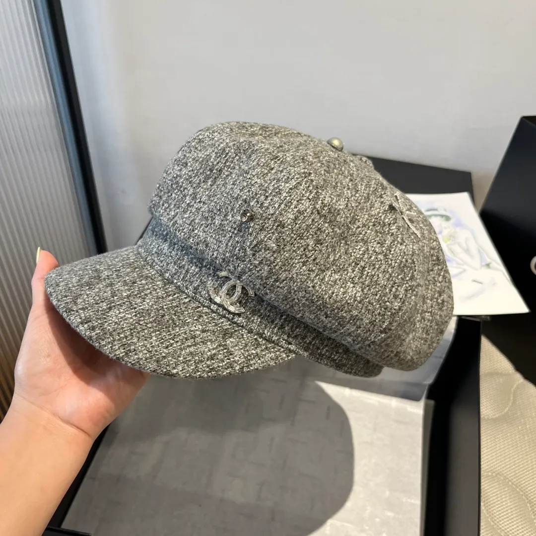 💰110¥ Chanel's new duck-bill army cap, advanced customization, head circumference 57cm