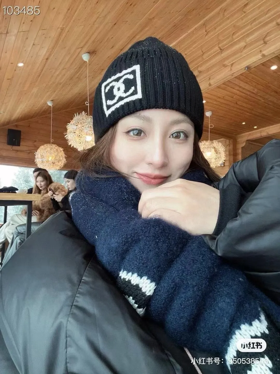 💰70¥ Chanel beanie hat